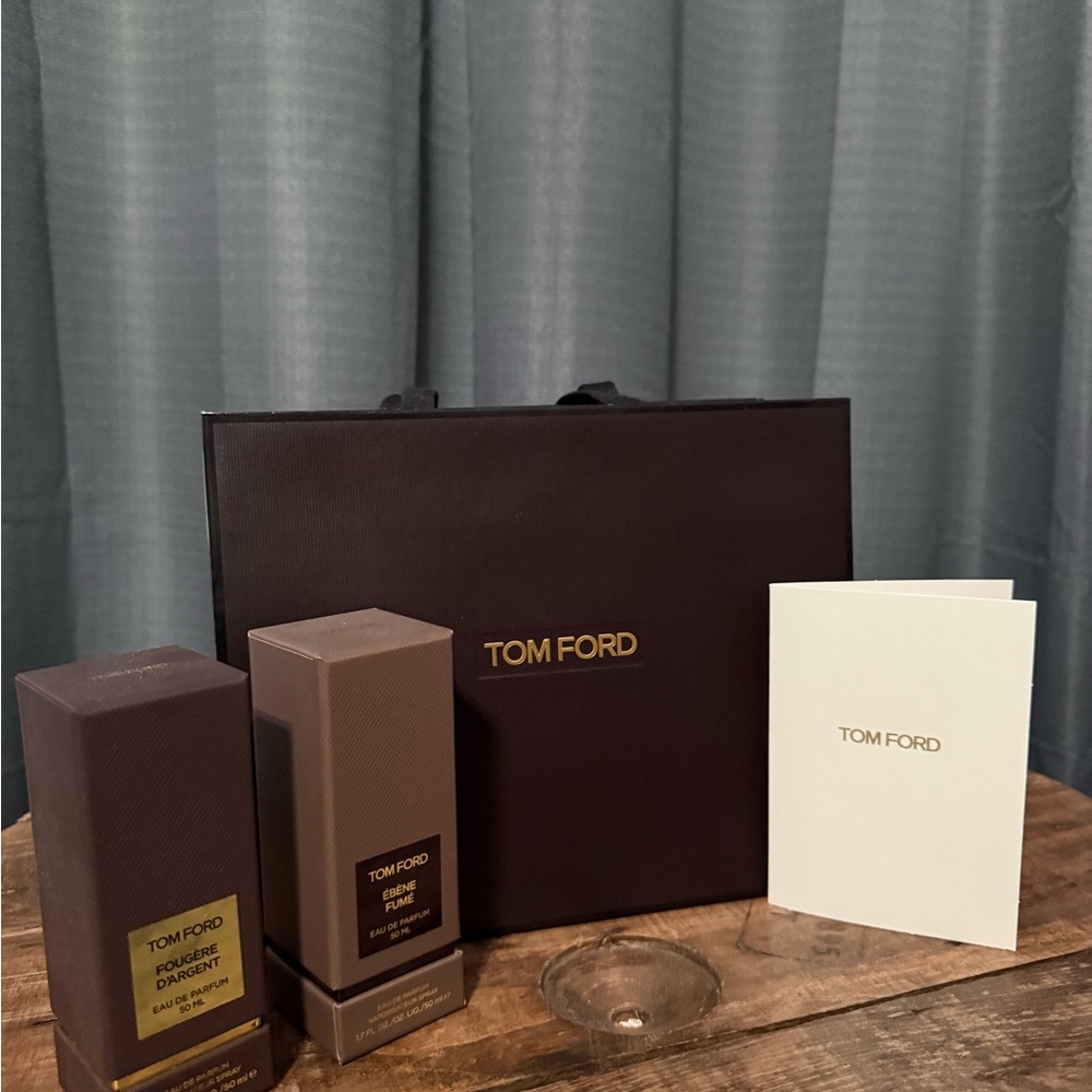 Tom Ford Shopping Bag & Cologne Boxes